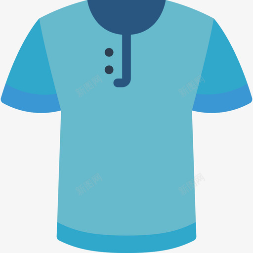 衬衫时装和服装4平装图标svg_新图网 https://ixintu.com 平装 时装和服装4 衬衫