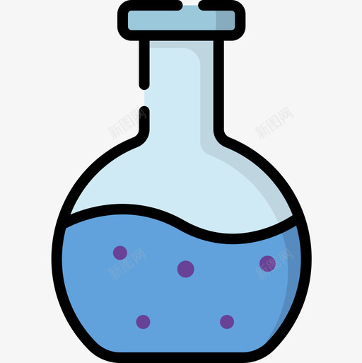 烧瓶医用148线性颜色图标svg_新图网 https://ixintu.com 医用 烧瓶 线性 颜色