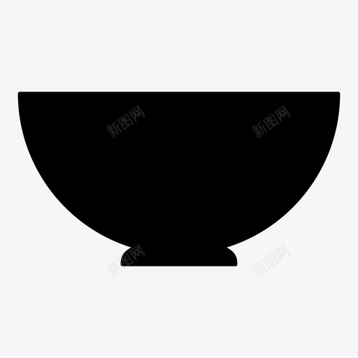 碗食物营养图标svg_新图网 https://ixintu.com 碗 营养 食物