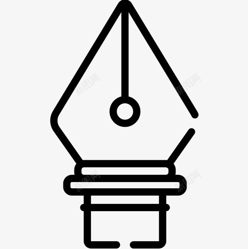 钢笔工具照片编辑工具12线性图标svg_新图网 https://ixintu.com 工具 照片 线性 编辑 钢笔