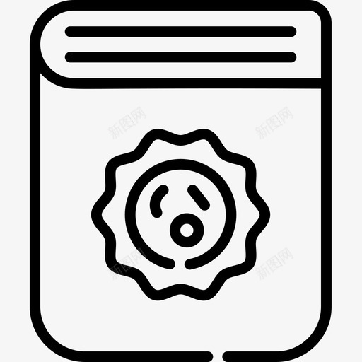 生物学教育204线性图标svg_新图网 https://ixintu.com 教育204 生物学 线性