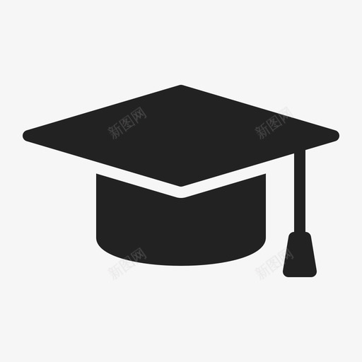 毕业学士大学图标svg_新图网 https://ixintu.com 大学 学士 学校 教育 标志 毕业