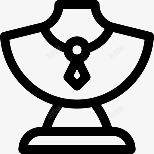 项链拍卖5直系图标svg_新图网 https://ixintu.com 拍卖 直系 项链