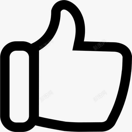 thumbsupsvg_新图网 https://ixintu.com thumbsup