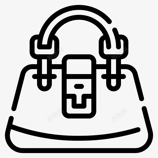 手袋美容化妆品5直线型图标svg_新图网 https://ixintu.com 化妆品 手袋 直线 线型 美容 美容化妆