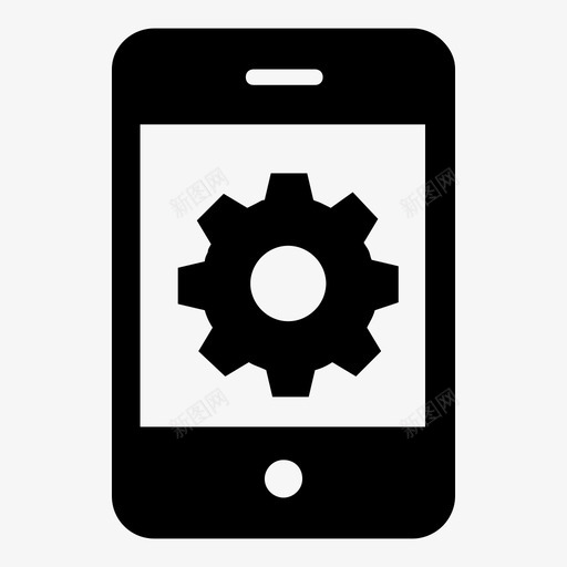 移动应用程序开发应用程序设置移动管理图标svg_新图网 https://ixintu.com 应用程序设置 摄影和打印立体矢量图标集 移动应用程序开发 移动数据配置 移动管理 移动设置