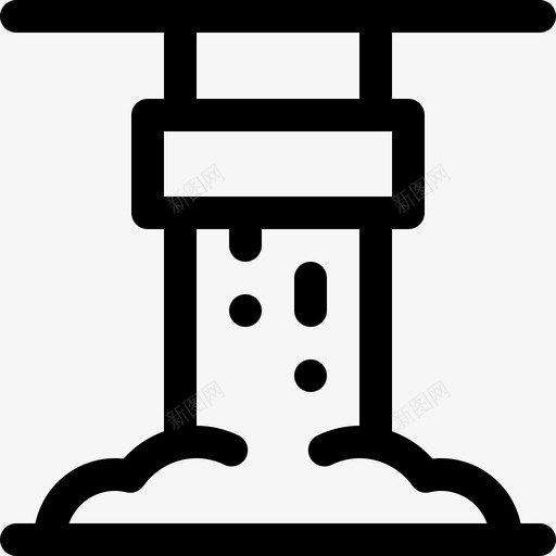 废物核能8线性图标svg_新图网 https://ixintu.com 废物 核能 线性