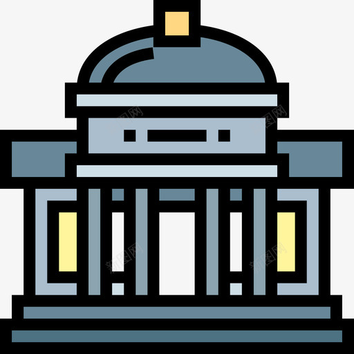 大学67号楼线性颜色图标svg_新图网 https://ixintu.com 67号楼 大学 线性 颜色