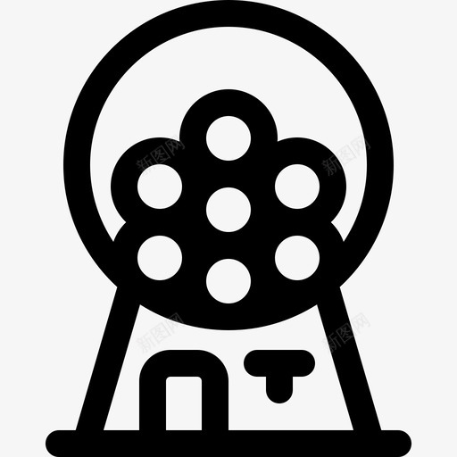 口香糖机甜点和糖果4直线型图标svg_新图网 https://ixintu.com 口香糖机 甜点 直线 糖果 线型