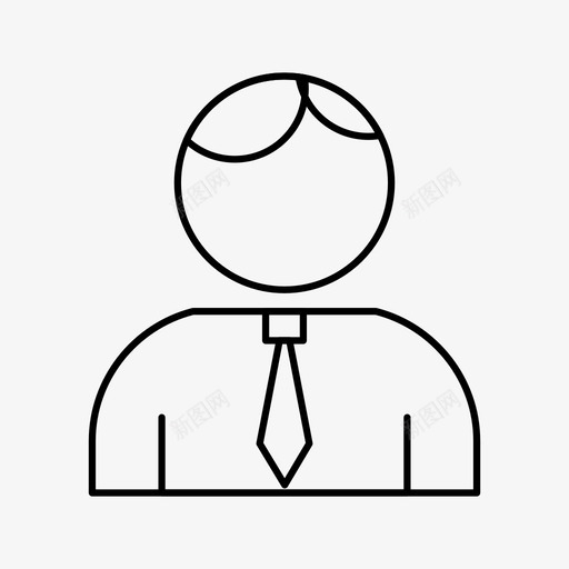 探员侦探经理图标svg_新图网 https://ixintu.com 侦探 探员 用户 秘密 经理 维克