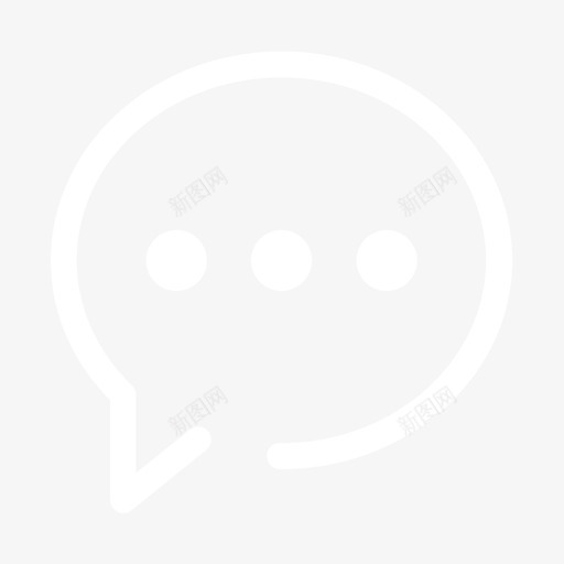 消息-白色-01svg_新图网 https://ixintu.com 消息-白色-01