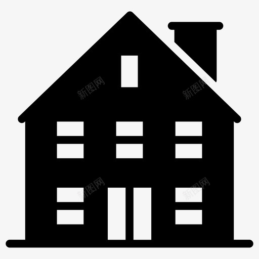 护理之家护理之家的标志性建筑图标svg_新图网 https://ixintu.com 护理之家 护理之家的标志性建筑