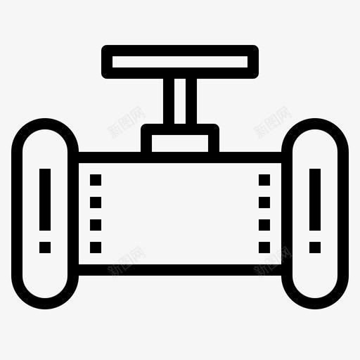 燃气管道结构116线性图标svg_新图网 https://ixintu.com 燃气 燃气管 管道 线性 结构