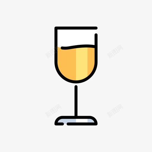 葡萄酒饮料20原色图标svg_新图网 https://ixintu.com 原色 葡萄酒 饮料20