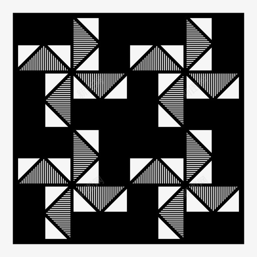拼接手工制作马赛克图标svg_新图网 https://ixintu.com 图案 手工制作 拼接 拼接被子 缝合 马赛克