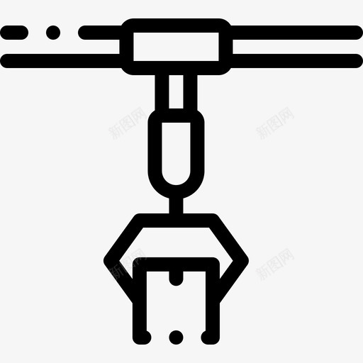 输送机批量生产14线性图标svg_新图网 https://ixintu.com 批量生产 线性 输送机