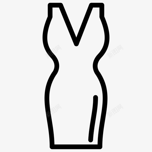 上衣连衣裙衣服购物加粗线条集552图标svg_新图网 https://ixintu.com 上衣 加粗 粗线条 衣服 购物 连衣裙
