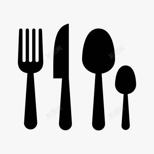 晚餐小酒馆餐具图标svg_新图网 https://ixintu.com 小酒馆 晚餐 约会 银器 食物 餐具 餐厅