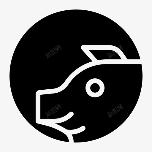 猪食品输送64固体图标svg_新图网 https://ixintu.com 固体 输送 食品