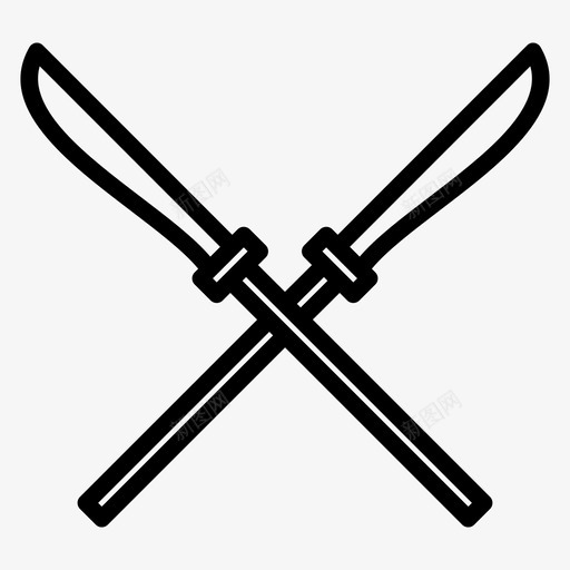 长矛标枪武器图标svg_新图网 https://ixintu.com 标枪 武器 长矛