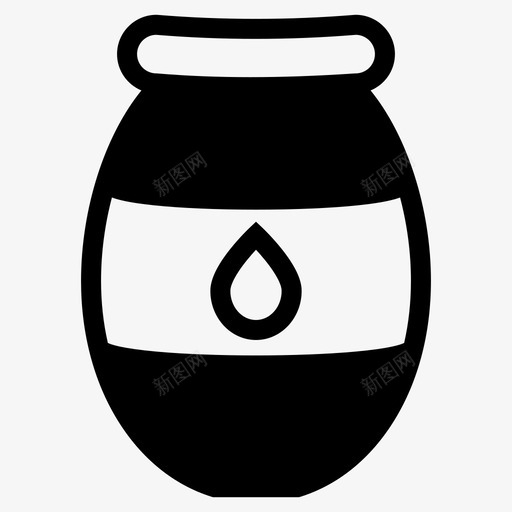 蜂蜜蜂蜜瓶蜂蜜罐图标svg_新图网 https://ixintu.com 蜂蜜 蜜罐 蜜蜂
