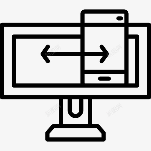 适应性技术96线性图标svg_新图网 https://ixintu.com 技术96 线性 适应性