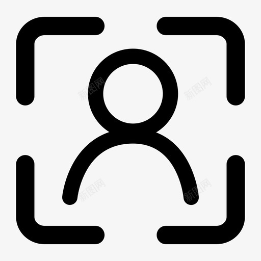 活体识别svg_新图网 https://ixintu.com 活体识别