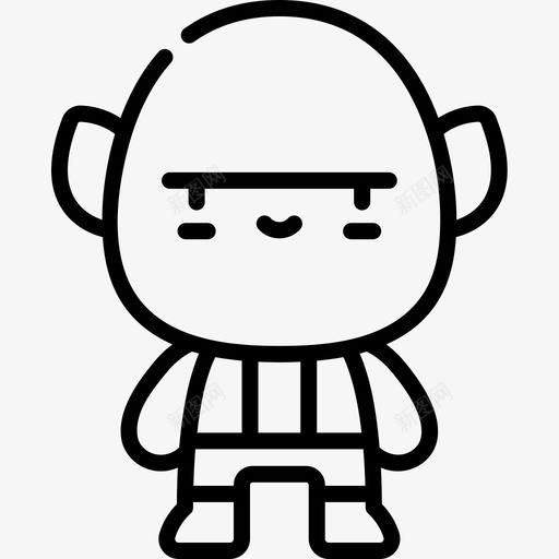 食人魔奇幻人物10直系图标svg_新图网 https://ixintu.com 人物 奇幻 直系 食人