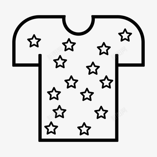 衬衫布料衣服图标svg_新图网 https://ixintu.com 图标 布料 开发 材料 用户界面 网页设计 衣服 衬衫 设计 设计图 运动衫