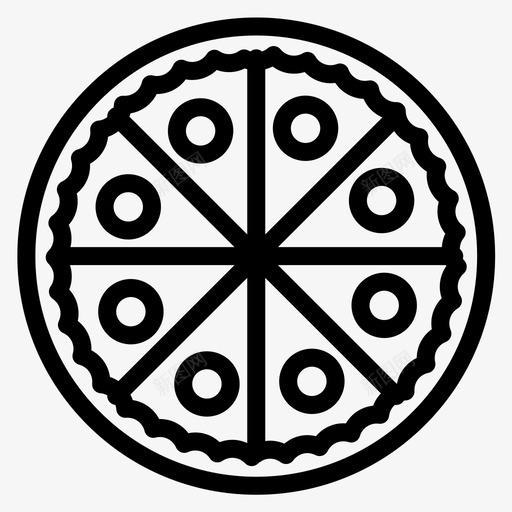 披萨快餐食品和饮料图标加粗线条集224svg_新图网 https://ixintu.com 加粗 图标 快餐 披萨 粗线条 食品 饮料