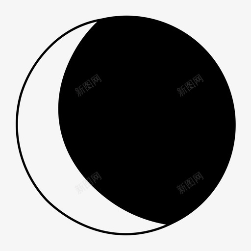 月亮外太空塔罗牌图标svg_新图网 https://ixintu.com 塔罗牌 外太空 月亮