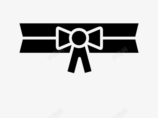 吊袜带内衣图标svg_新图网 https://ixintu.com 内衣 吊袜带