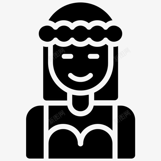 夏威夷女孩海滩女孩草裙舞女孩图标svg_新图网 https://ixintu.com 图标 夏威夷 女孩 字形 海滩 符号 草裙舞