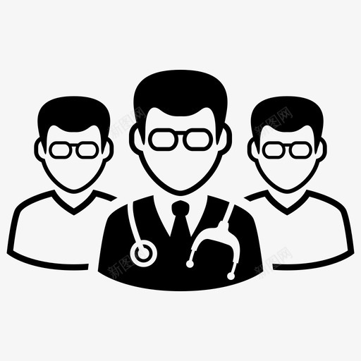医务人员化身医生图标svg_新图网 https://ixintu.com 化身 医务人员 医务人员第2部分 医生