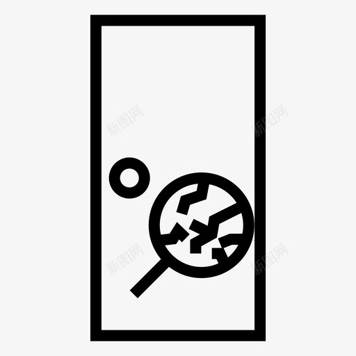 门建筑装修图标svg_新图网 https://ixintu.com 家居装修 建筑 搜索 服务 装修