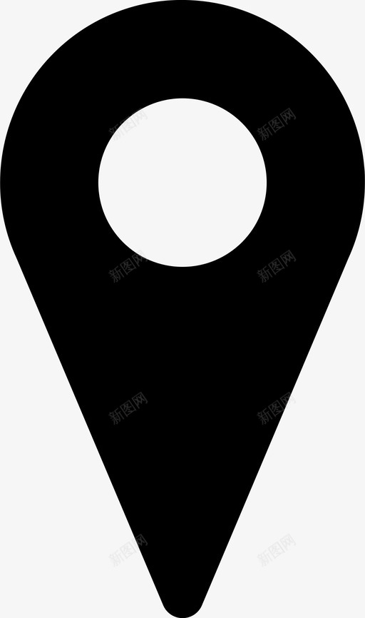 定位器目的地位置图标svg_新图网 https://ixintu.com 位置 地图 定位器 旅行 目的地