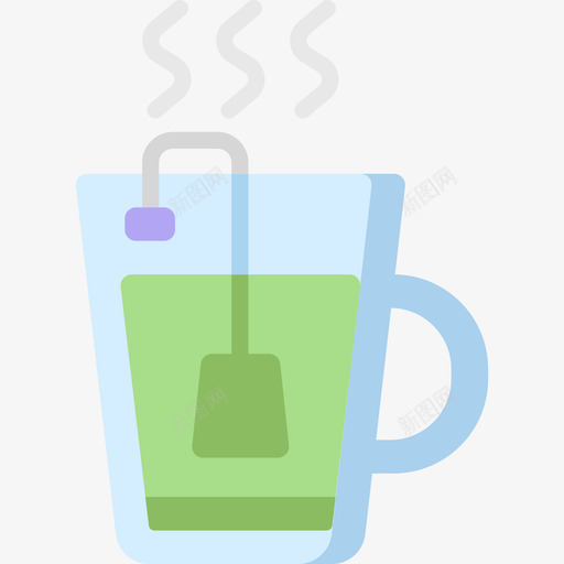 茶食物179平的图标svg_新图网 https://ixintu.com 平的 食物