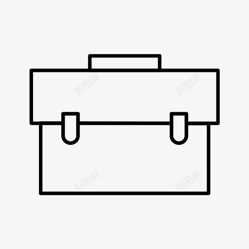 布瑞夫卡包办公室图标svg_新图网 https://ixintu.com 办公 办公室 图标 夫卡 布瑞 轮廓