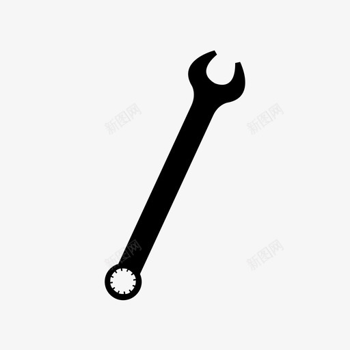扳手工具工业用工具图标svg_新图网 https://ixintu.com 工业用 工具 扳手