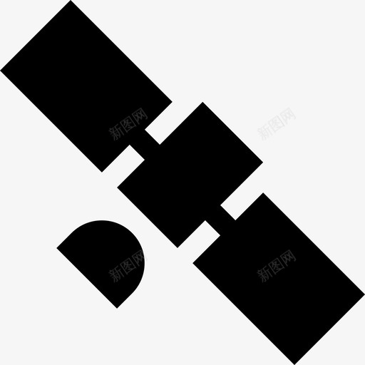 卫星通信191已填充图标svg_新图网 https://ixintu.com 卫星 填充 通信