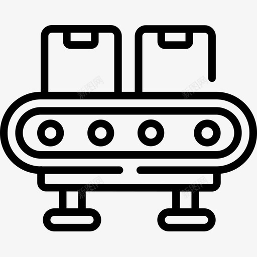 工厂机器工厂32线性图标svg_新图网 https://ixintu.com 工厂32 工厂机器 线性