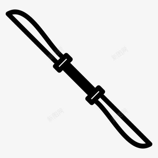 长矛标枪武器图标svg_新图网 https://ixintu.com 标枪 武器 长矛