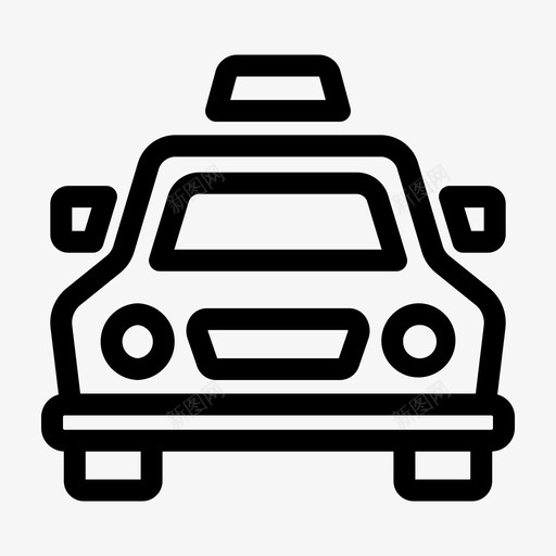 出租车汽车挂接装置图标svg_新图网 https://ixintu.com 1卷 交通 公共 出租车 图标 挂接 旅游 旅游图 汽车 装置