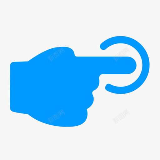 演示手指-指右svg_新图网 https://ixintu.com 演示手指-指右