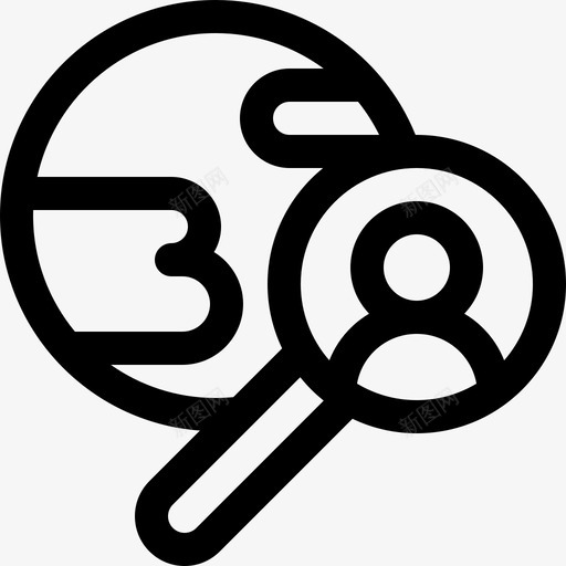 人力资源主管77直系图标svg_新图网 https://ixintu.com 主管 人力资源 直系