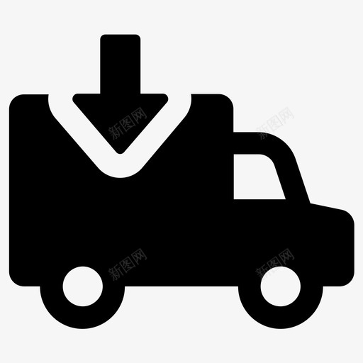 进口交货产品图标svg_新图网 https://ixintu.com 交货 产品 装运 进口