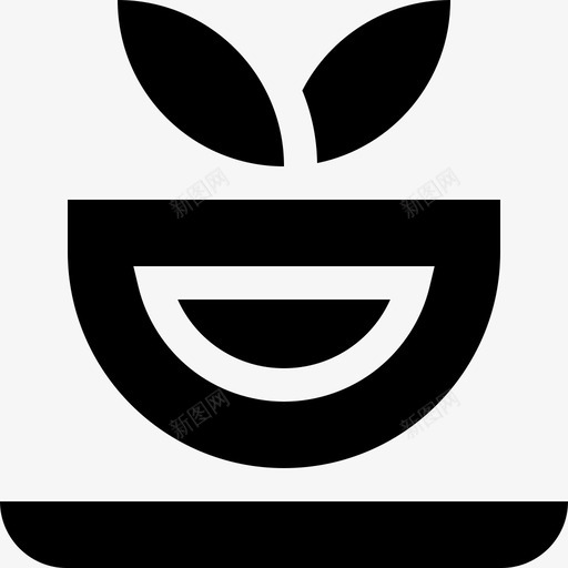 花草茶26号疗法填充图标svg_新图网 https://ixintu.com 26号疗法 填充 花草茶