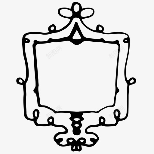 框架装饰元素装饰品图标svg_新图网 https://ixintu.com 元素 图案 复古 框架 装饰 装饰品