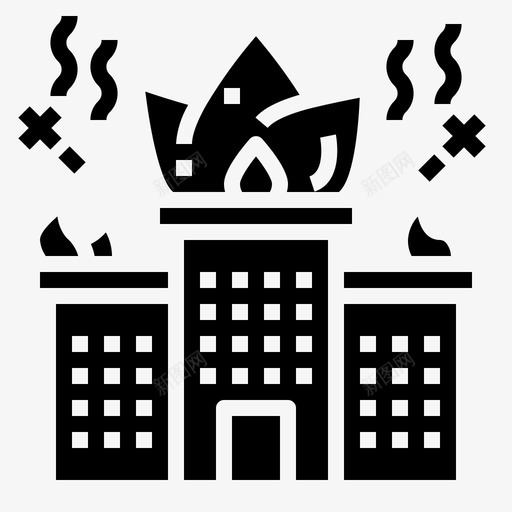 火灾保险75加油图标svg_新图网 https://ixintu.com 保险 加油 火灾