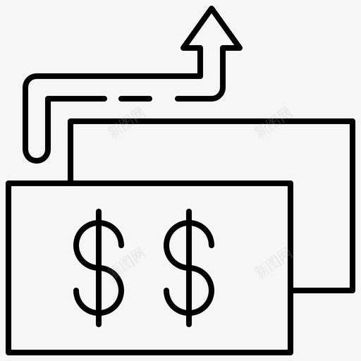 期望工资财务收入图标svg_新图网 https://ixintu.com 工资 收入 期望 求职者 简历 纳康 财务 金钱